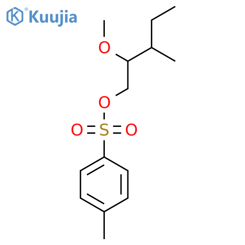 2-Methoxy-3-methylpentyl 4-methylbenzene-1-sulfonate structure