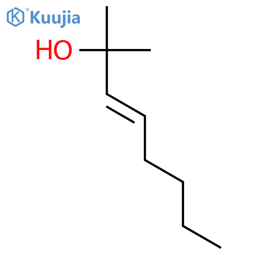 3-Octen-2-ol,2-methyl-, (3Z)- structure