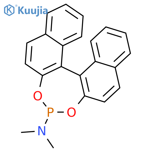 (S)-N,N-Dimethyldinaphtho2,1-d:1',2'-f1,3,2dioxaphosphepin-4-amine structure