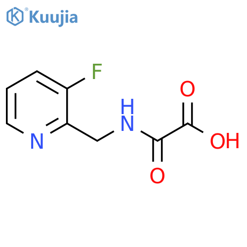 Acetic acid, 2-[[(3-fluoro-2-pyridinyl)methyl]amino]-2-oxo- structure