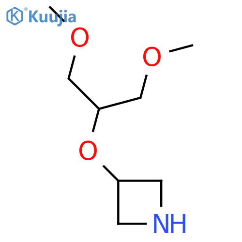 3-[(1,3-Dimethoxypropan-2-yl)oxy]azetidine structure