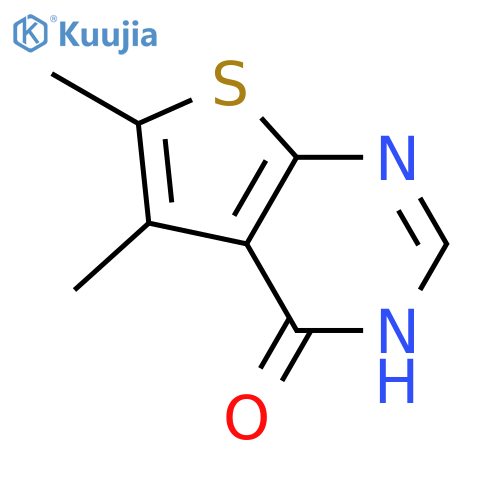 5,6-dimethyl-3H,4H-thieno[2,3-d]pyrimidin-4-one structure