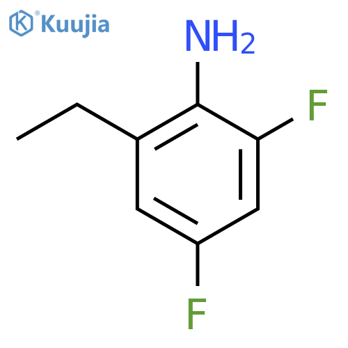 2-Ethyl-4,6-difluoroaniline structure