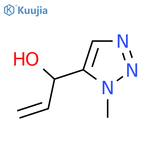 1-(1-methyl-1H-1,2,3-triazol-5-yl)prop-2-en-1-ol structure