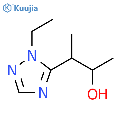 3-(1-Ethyl-1H-1,2,4-triazol-5-yl)butan-2-ol structure