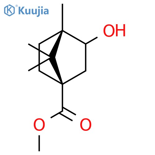 Bicyclo[2.2.1]heptane-1-carboxylic acid, 3-hydroxy-4,7,7-trimethyl-, methyl ester, (1R,4S)- structure