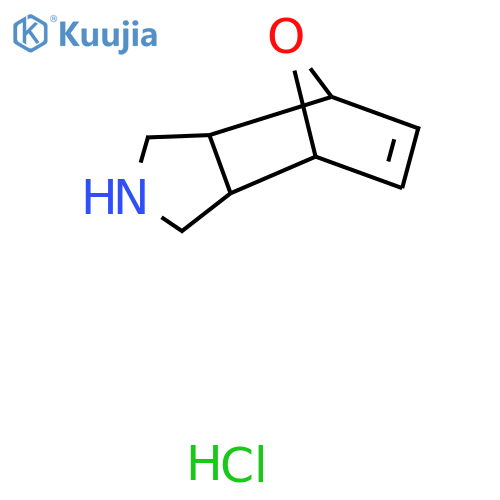 10-Oxa-4-azatricyclo[5.2.1.0,2,6]dec-8-ene hydrochloride structure