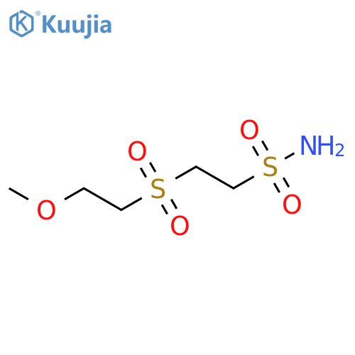 2-(2-methoxyethanesulfonyl)ethane-1-sulfonamide structure