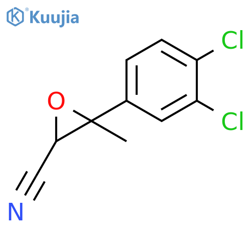 2-Oxiranecarbonitrile, 3-(3,4-dichlorophenyl)-3-methyl- structure