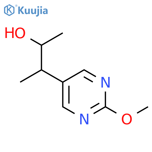 3-(2-Methoxypyrimidin-5-yl)butan-2-ol structure