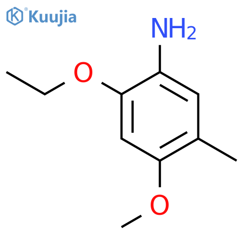 2-Ethoxy-4-methoxy-5-methylaniline structure