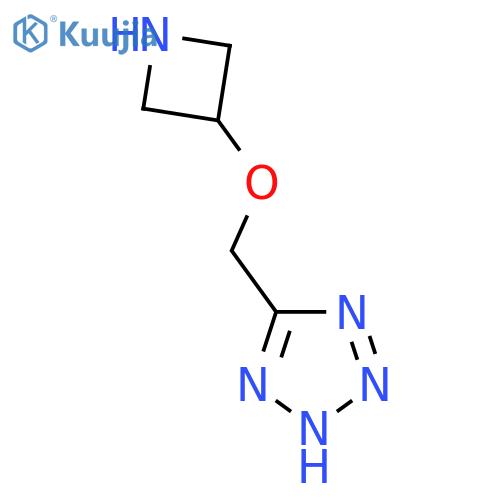 5-[(Azetidin-3-yloxy)methyl]-1H-1,2,3,4-tetrazole structure