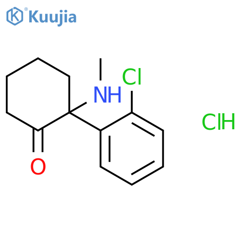 Ketamine hydrochloride structure