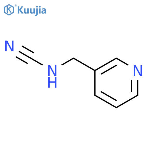 (Pyridin-3-ylmethyl)cyanamide structure