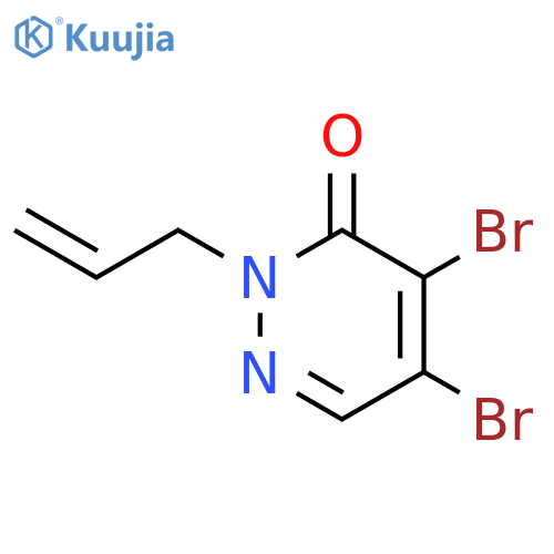 2-Allyl-4,5-dibromo-2H-pyridazin-3-one structure