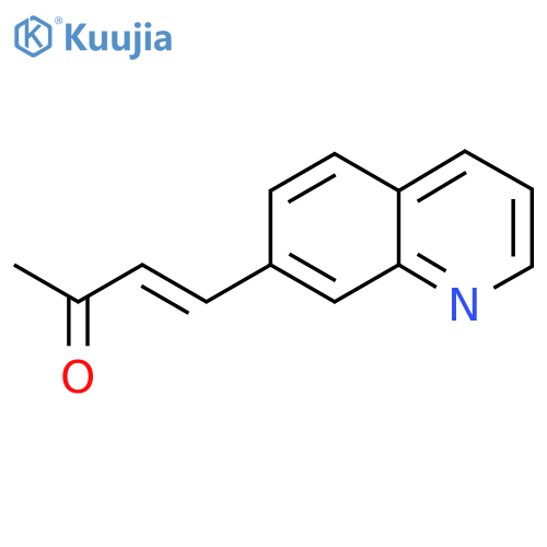 4-(Quinolin-7-yl)but-3-en-2-one structure