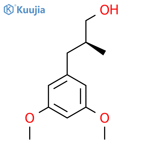 (2S)-3-(3,5-Dimethoxyphenyl)-2-methylpropan-1-ol structure