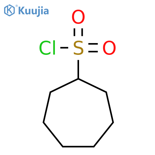 Cycloheptanesulfonyl chloride structure