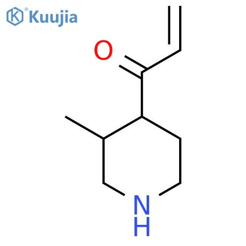 1-(3-Methylpiperidin-4-yl)prop-2-en-1-one structure
