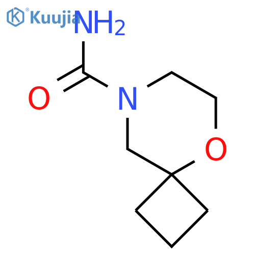 5-Oxa-8-azaspiro[3.5]nonane-8-carboxamide structure