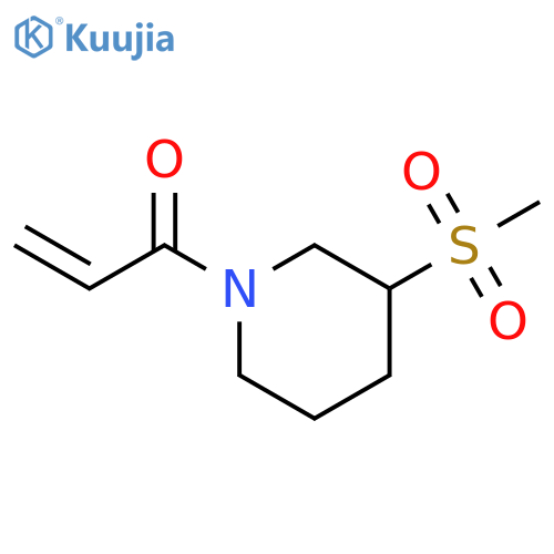 1-[3-(Methylsulfonyl)-1-piperidinyl]-2-propen-1-one structure