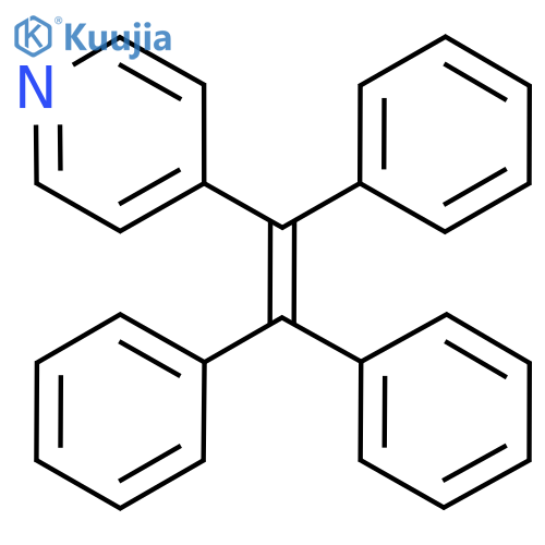 4-(1,2,2-Triphenylethenyl)pyridine structure