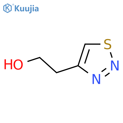 2-(1,2,3-Thiadiazol-4-yl)ethan-1-ol structure
