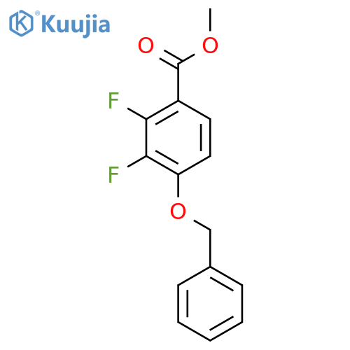 Methyl 4-(benzyloxy)-2,3-difluorobenzoate structure