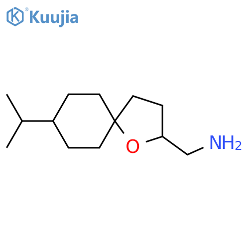 (8-Isopropyl-1-oxaspiro[4.5]decan-2-yl)methanamine structure