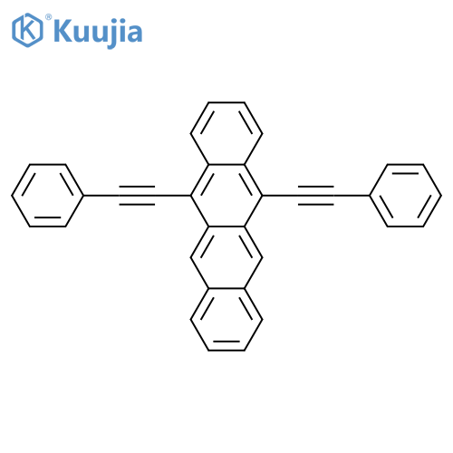 Naphthacene,5,12-bis(2-phenylethynyl)- structure