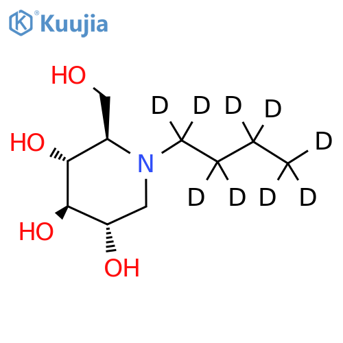 Miglustat-d9 structure