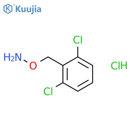 Hydroxylamine, O-[(2,6-dichlorophenyl)methyl]-, hydrochloride structure