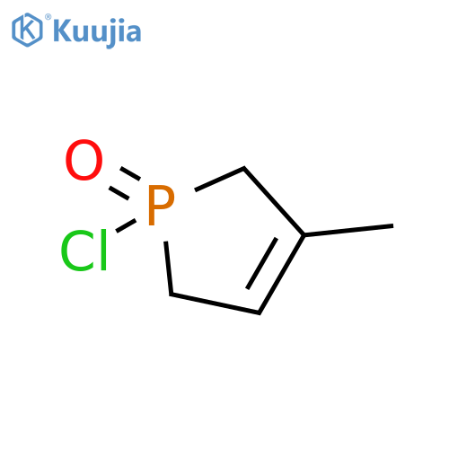 1H-Phosphole, 1-chloro-2,5-dihydro-3-methyl-, 1-oxide structure