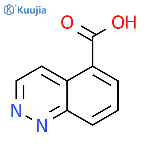 Cinnoline-5-carboxylic acid structure