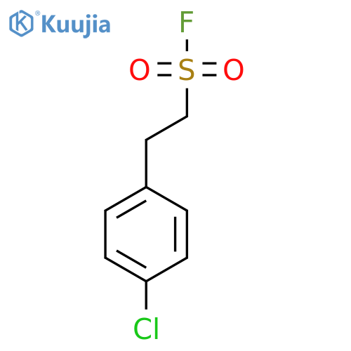 2-(4-Chlorophenyl)ethane-1-sulfonyl fluoride structure