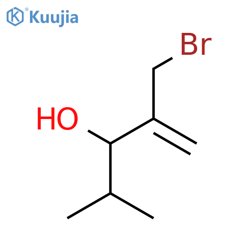 1-PENTEN-3-OL, 2-(BROMOMETHYL)-4-METHYL- structure