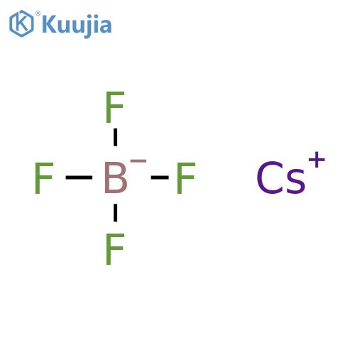 Borate(1-),tetrafluoro-, cesium (8CI,9CI) structure