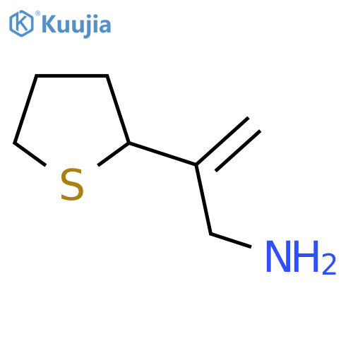 2-(thiolan-2-yl)prop-2-en-1-amine structure