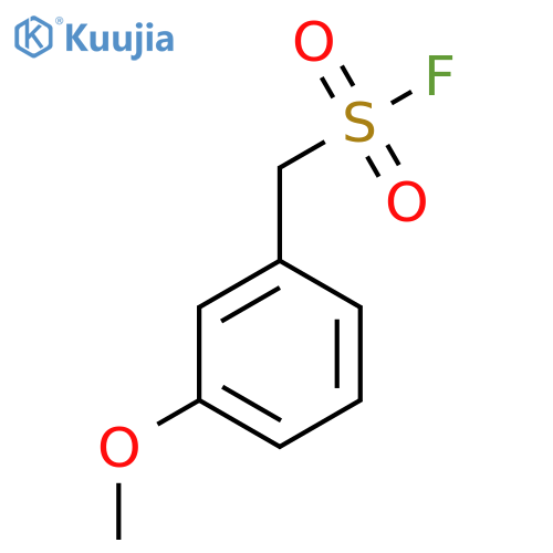 (3-Methoxyphenyl)methanesulfonyl fluoride structure