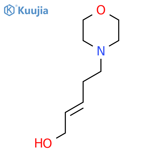 5-(morpholin-4-yl)pent-2-en-1-ol structure