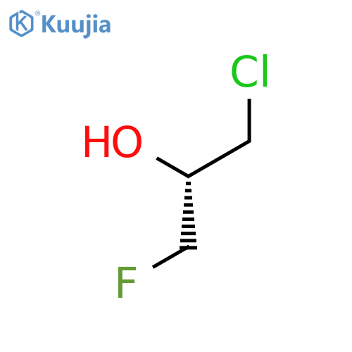 2-Propanol, 1-chloro-3-fluoro-, (S)- structure
