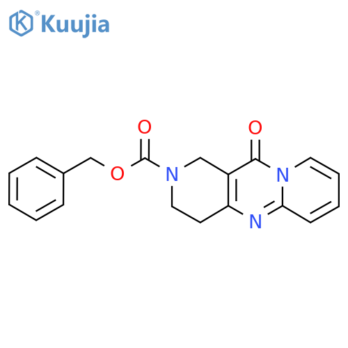 benzyl 2-oxo-1,5,9-triazatricyclo8.4.0.0^{3,8}tetradeca-3(8),9,11,13-tetraene-5-carboxylate structure