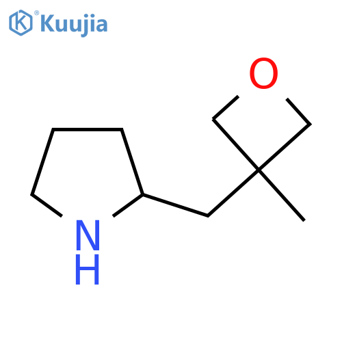 2-(3-methyloxetan-3-yl)methylpyrrolidine structure