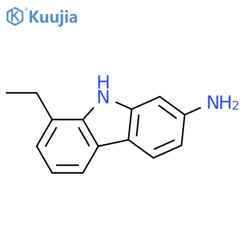 8-ethyl-9H-carbazol-2-amine structure