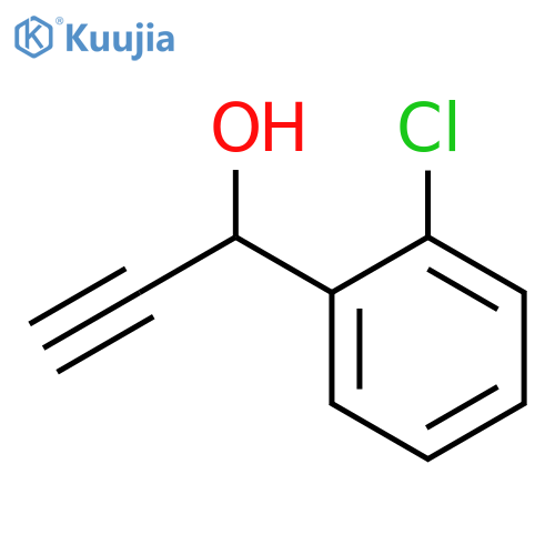 Benzenemethanol,2-chloro-a-ethynyl- structure