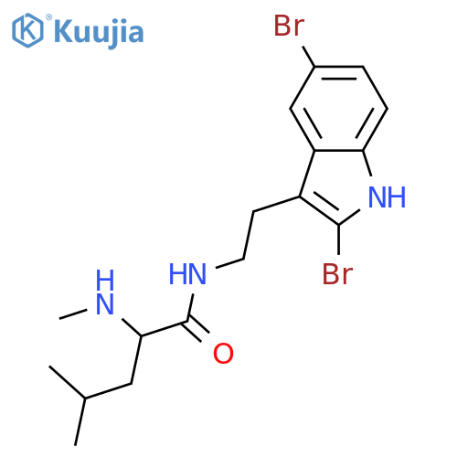 Alternatamide B; 6-Debromo structure
