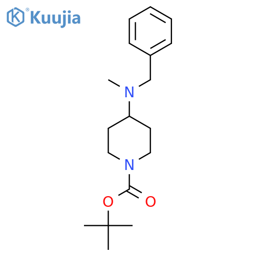 Tert-Butyl 4-(benzyl(methyl)amino)piperidine-1-carboxylate structure