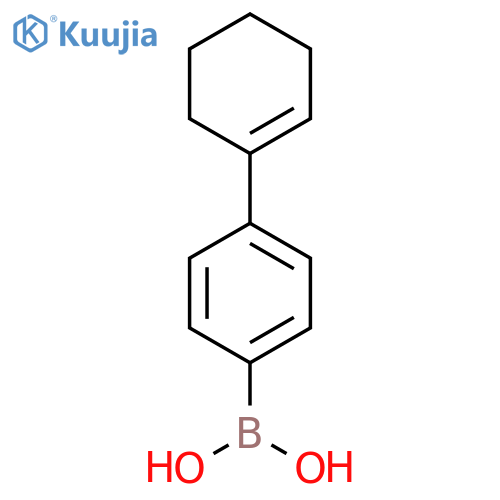 4-(Cyclohex-1-en-1-yl)phenylboronic acid structure