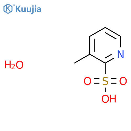 3-Methylpyridine-2-sulfonic acid hydrate structure