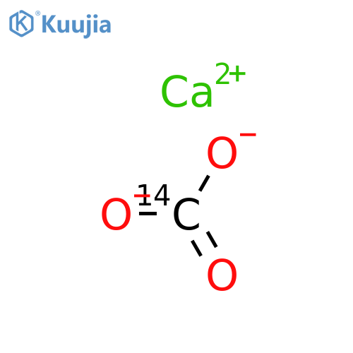 Carbonic-14C acid,calcium salt (1:1) (8CI,9CI) structure